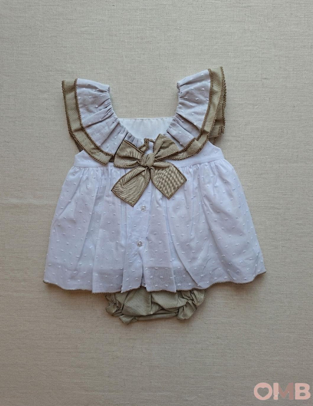 Abito bambina VALENTINA BEBES NUBE20 Bianco NUBE20 BIANCO VALENTINA BEBES 
