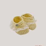 Babbucce neonata GRANLEI 227 Gialle<BR/> 227 GIALLO GRANLEI 