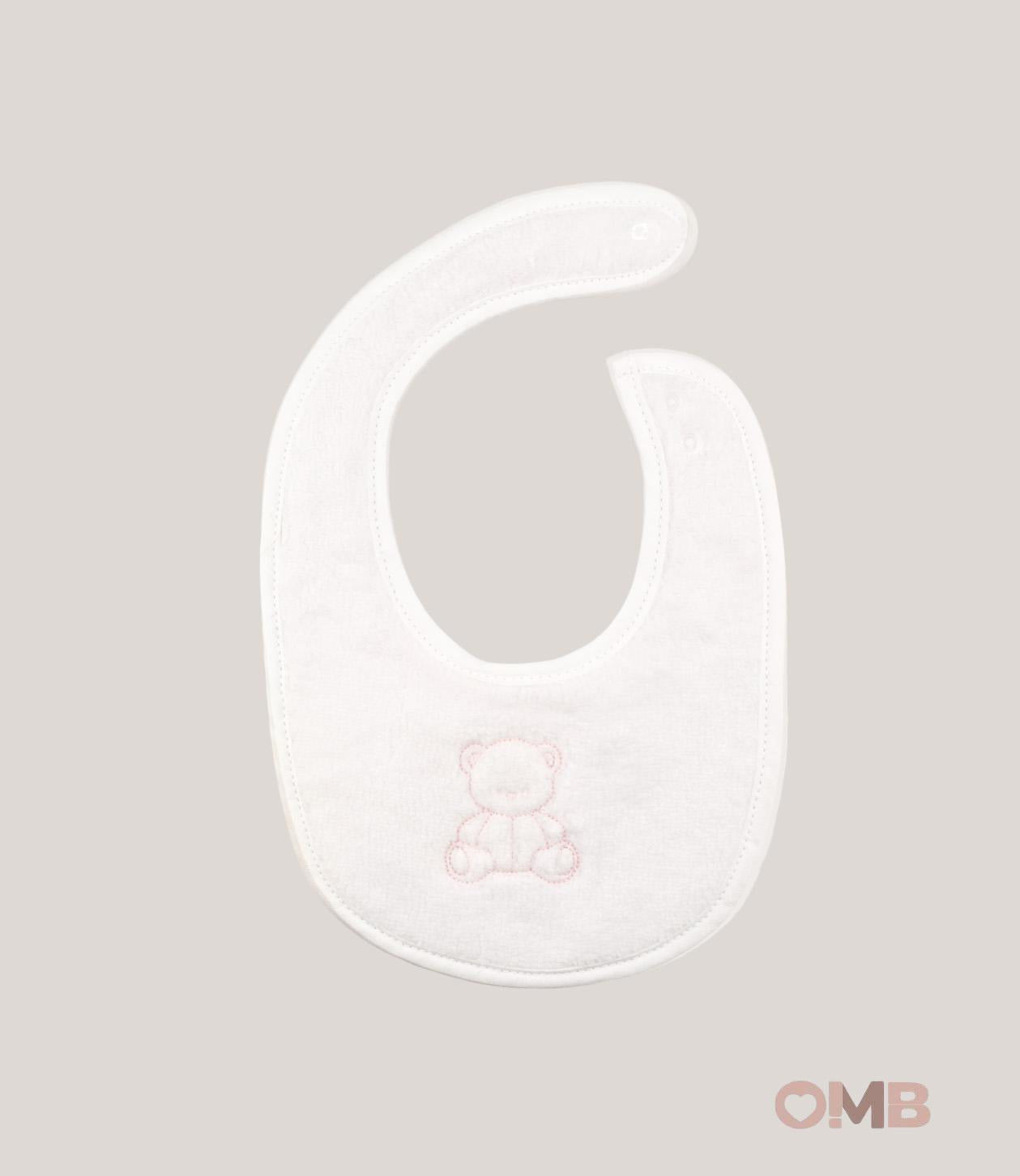 Bavaglino neonato COCCODE C63601 Bianco C63601 3ORSI COCCODE 