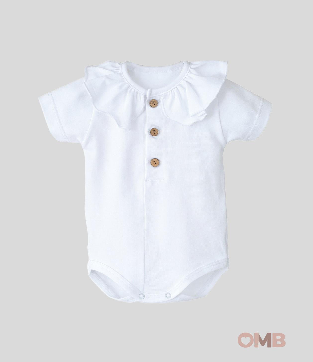 Body Neonata Calamaro Baby 19123 bianco 19123 BIANCO CALAMARO BABY 