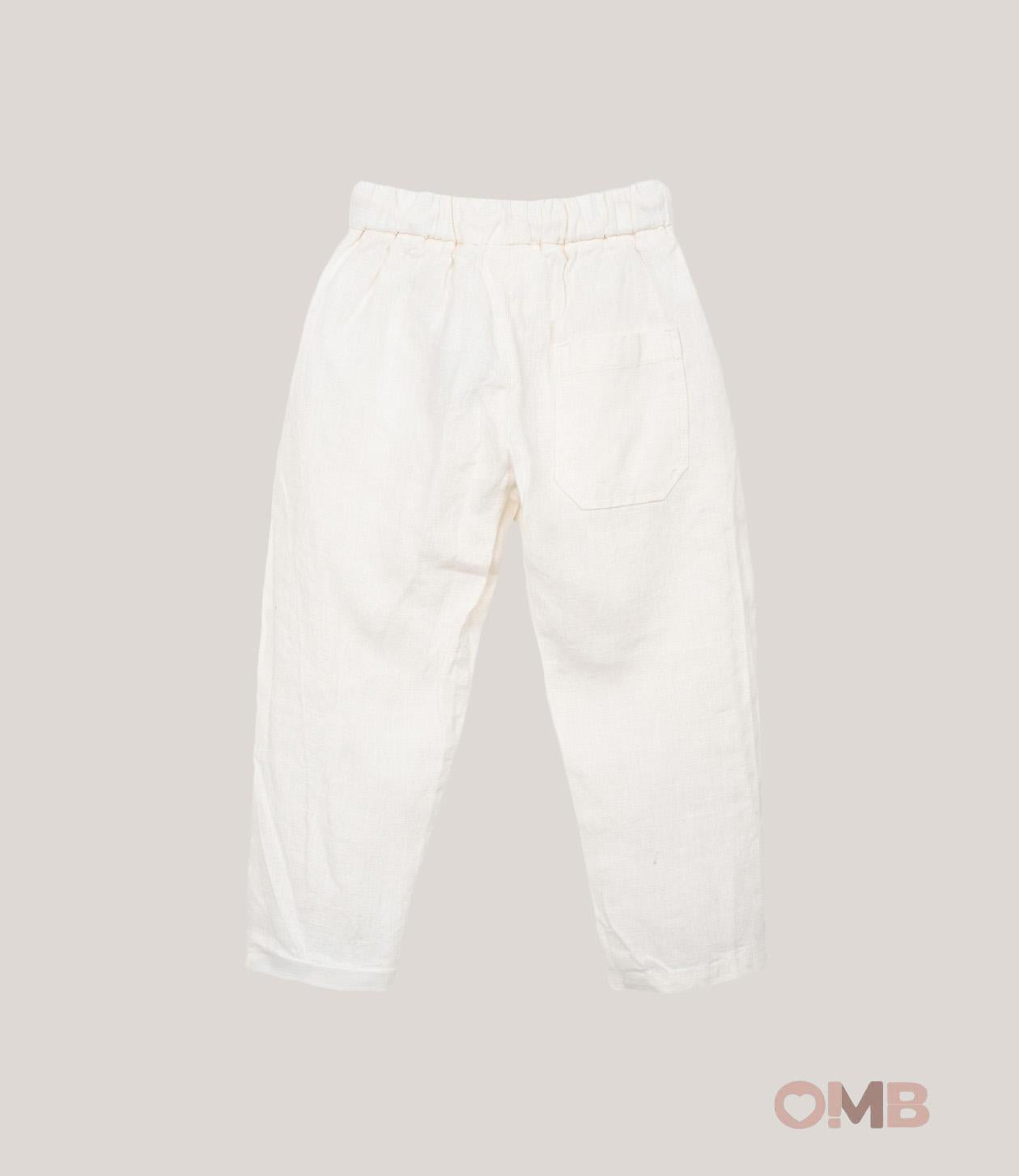 Pantalone bambino PLAY UP 3AS11603 Bianco 3AS11603 BIANCO PLAY UP 