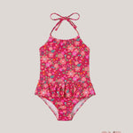 Costume bambina PESCIOLINO ROSSO INLY06 Fucsia INLY06. LIBERTY PESCIOLINO ROSSO 