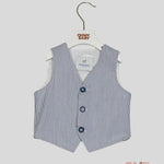 Gilet neonato Ambaraba 37168 azzurro 37168 AZZURRO AMBARABA' 