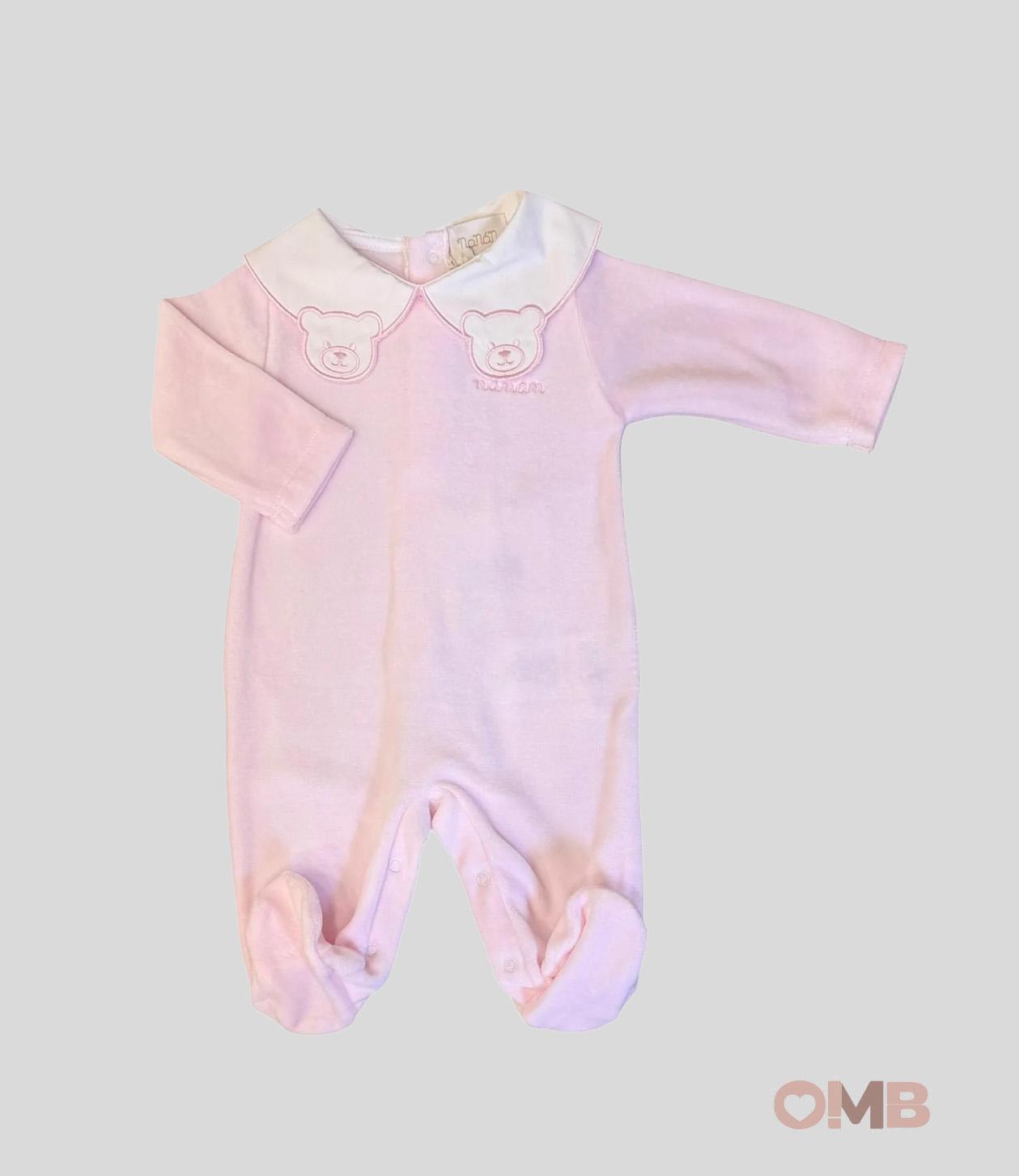 Tutina NANAN neonata 055. Rosa 055. ROSA NANAN 