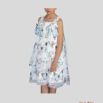 Abito bambina PATACHOU VET3633543. Bianco VET3633543. W0006 PATACHOU 