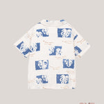 Camicia bambino PLAY UP 3AS11252 Panna 3AS11252 FOGLIE PLAY UP 