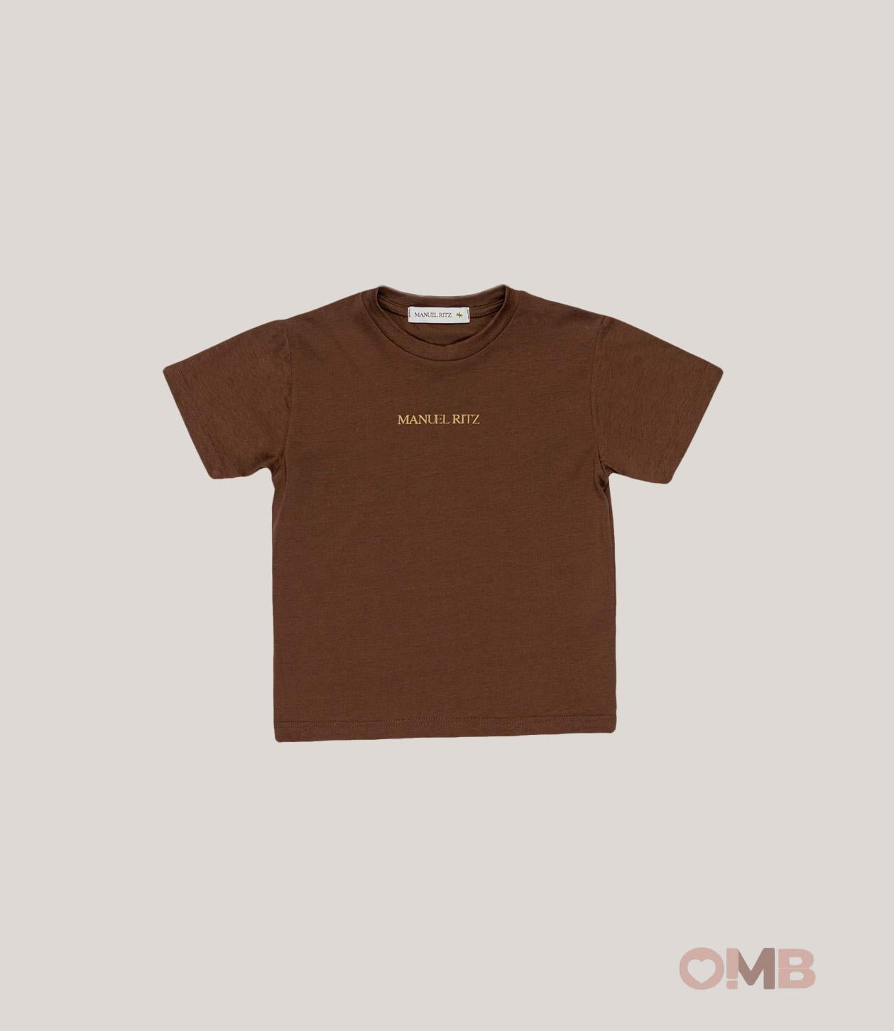T-shirt MANUEL RITZ bambino 3399 Moro 3399 MORO MANUEL RITZ 