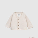 Cardigan Play Up neonata 1AR10904 Beige 1AR10904 NATURALE PLAY UP 