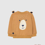 Felpa Boboli bambino 302050 Senape<BR/> 302050 SENAPE BOBOLI 