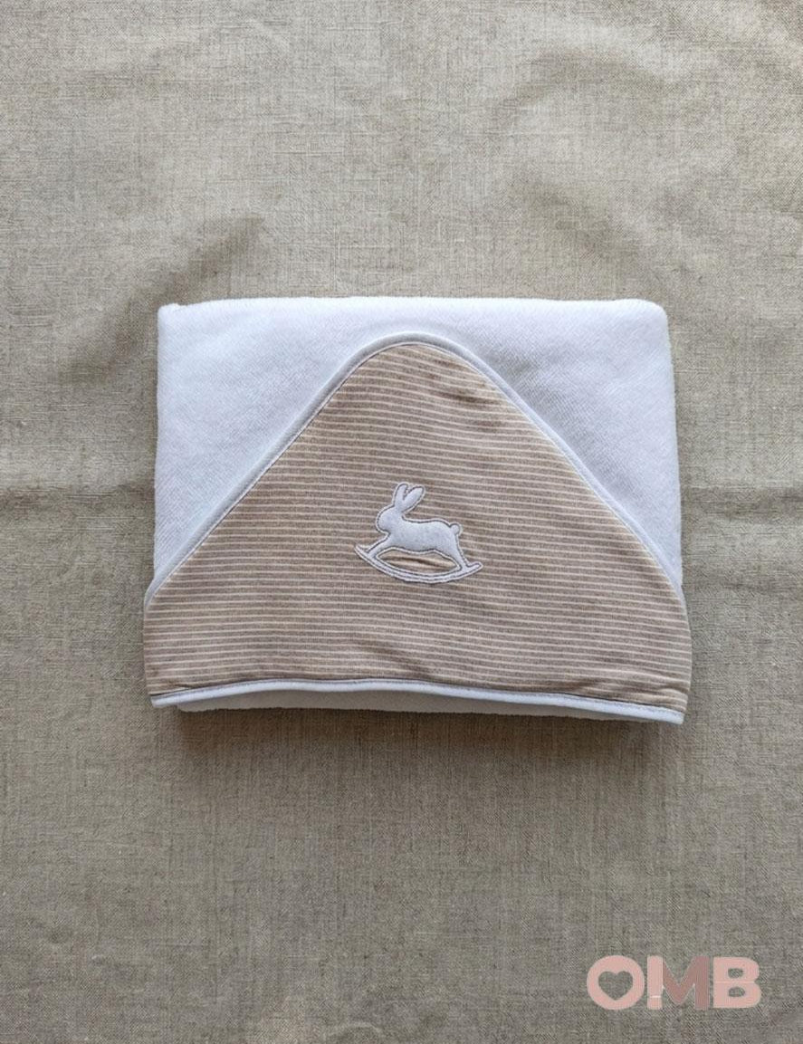 Accappatoio neonato COCCODE C63621 Bianco C63621 CONIGLI COCCODE 