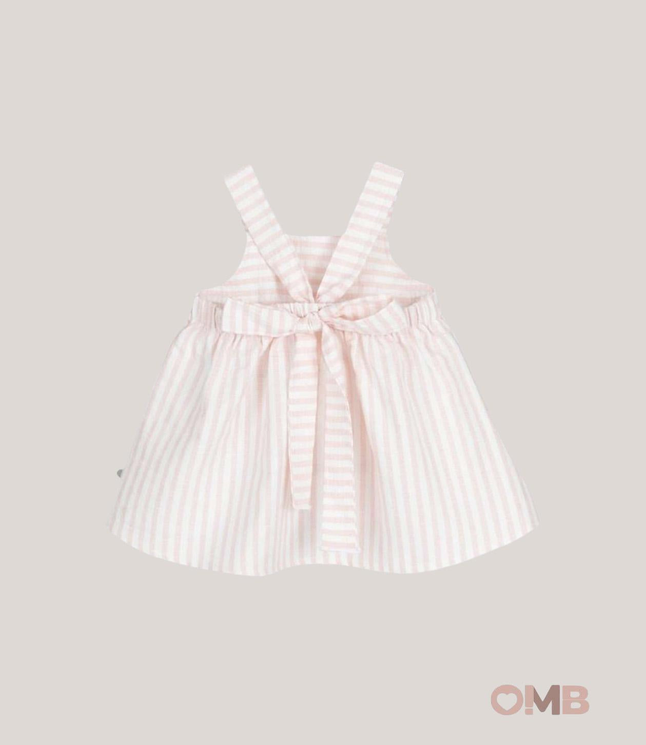 Abito CALAMARO BABY neonata 21326B Rosa 21326-B ROSA CALAMARO BABY 
