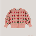 Cardigan EMILE ET IDA neonata AD183 Rosa AD183 ROSA EMILE ET IDA 