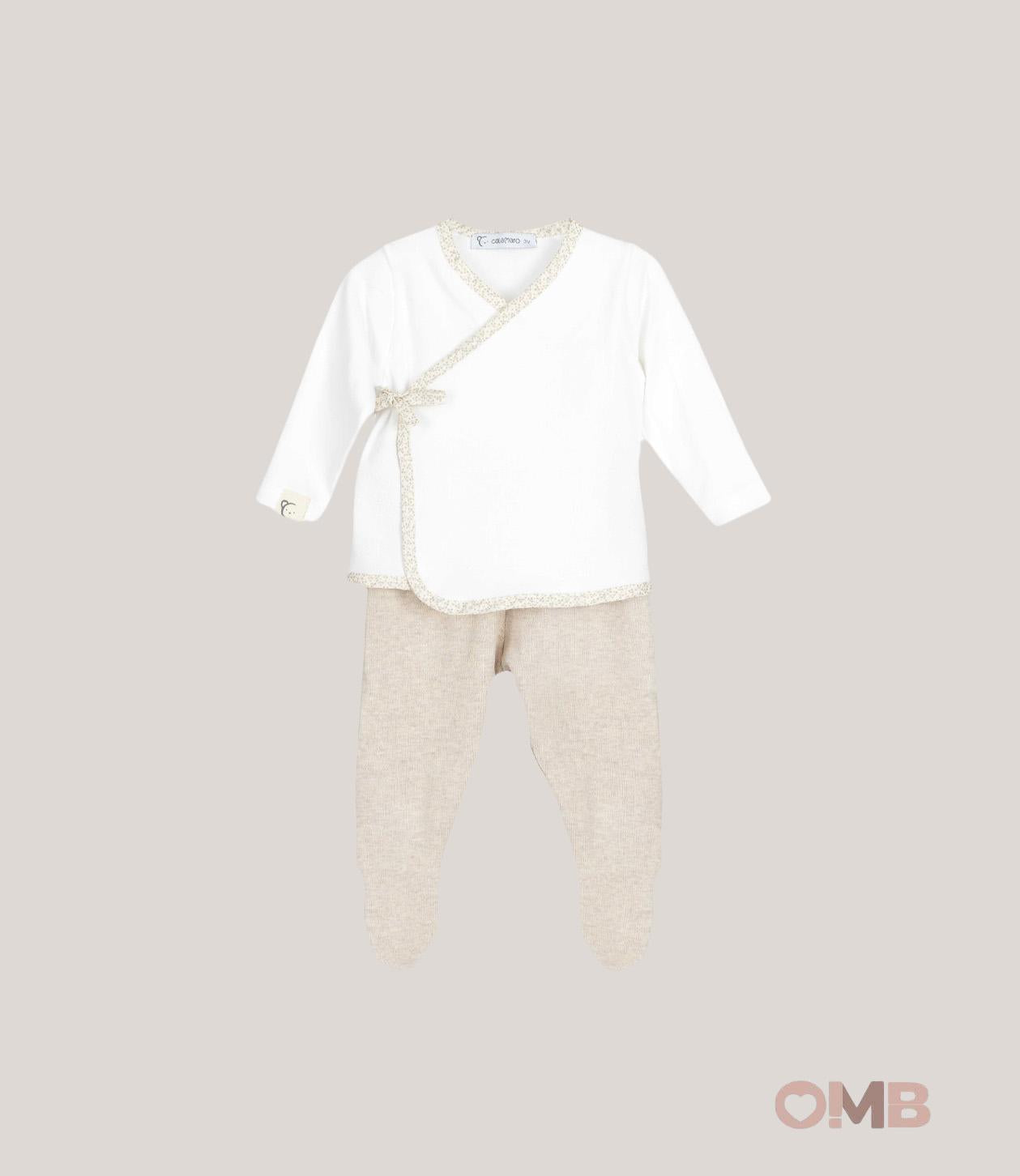 Tutina CALAMARO BABY neonata 72526 Crudo 72526 CRUDO CALAMARO BABY 