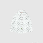 Camicia BOBOLI bambino 719232 Bianca<BR/> 719232 CANE BOBOLI 