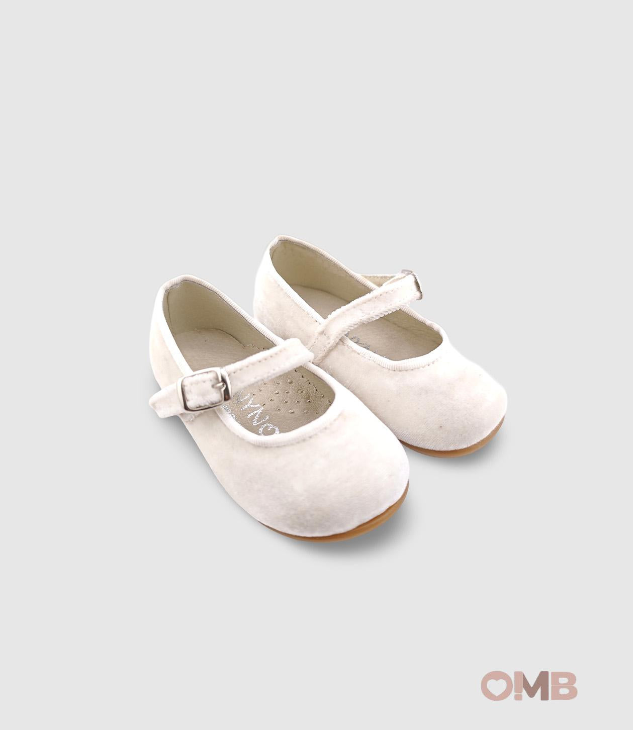 Bambolina PANYNO bambina B2601 Bianca B2601 PIEL SMART TERCIOPELO BLANCO PANYNO 