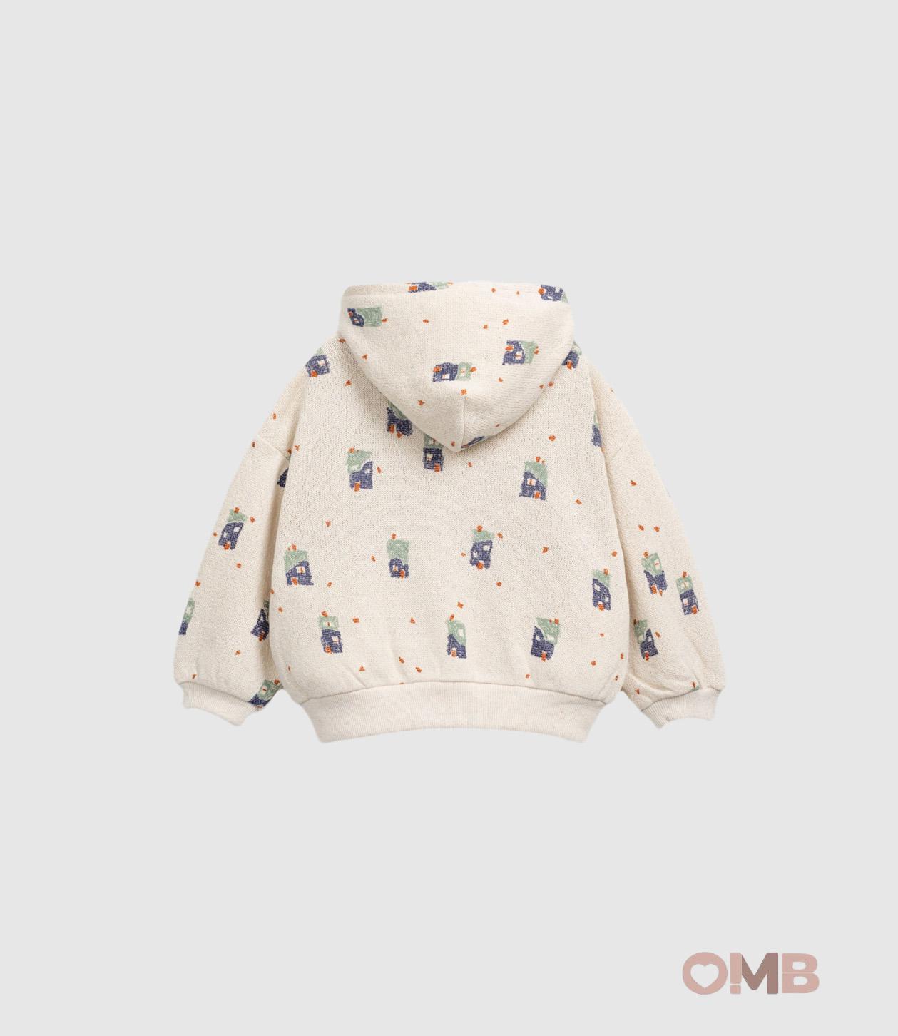 Felpa PLAY UP bambino 11354 Naturale 11354 STAMPA PLAY UP 