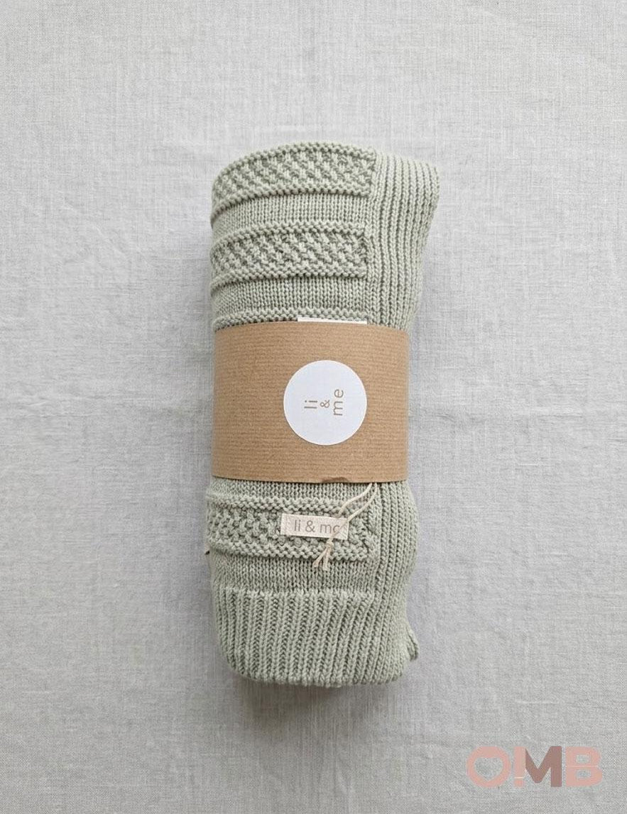 Coperta neonato LI & ME 6848 Verde<BR/> 6848 VERDE LI & ME 