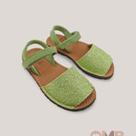 Minorchine Panyno bambina B1822 verde B1822. GLITTER PANYNO 