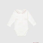 Body COCCODE neonato 62106 Panna 62106 PANNA-ROSSO COCCODE 