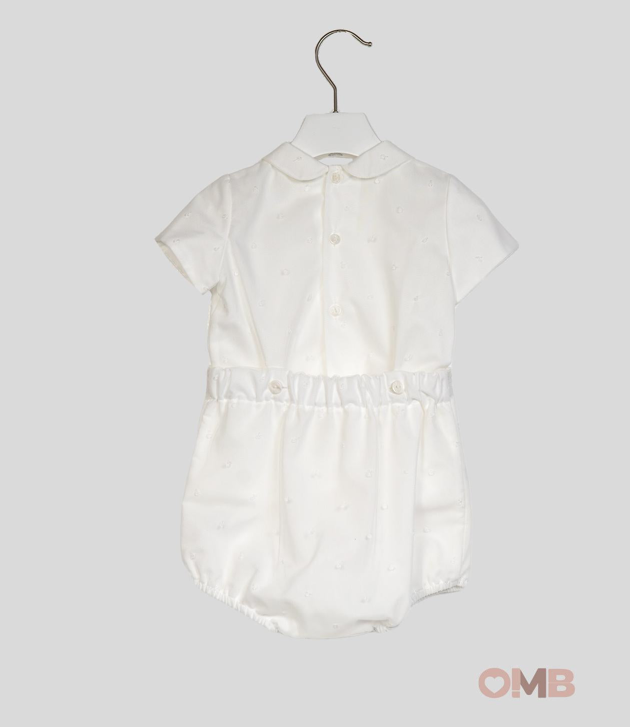 Completo Niseret neonato 5479 bianco 5479 BIANCO NISERET 