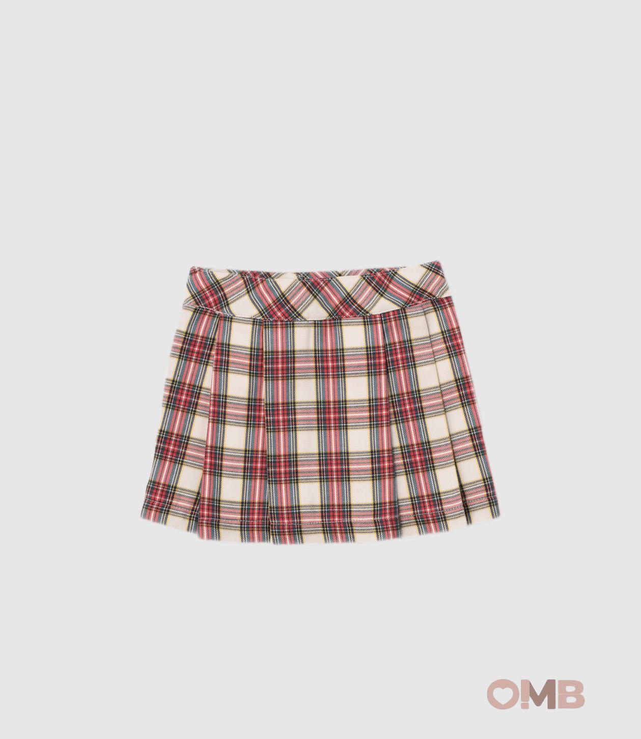 Gonna COCCODE neonata C62916 Tartan C62916 TARTAN COCCODE 