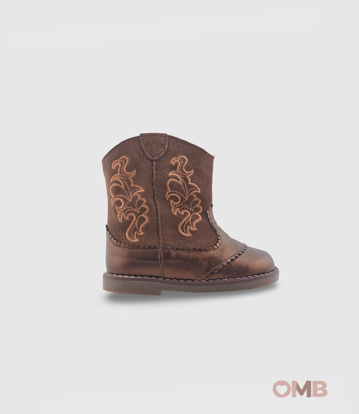 Stivale PANYNO bambina B3322 Marrone B3322 PIEL LAMINADO BRONCE PANYNO 