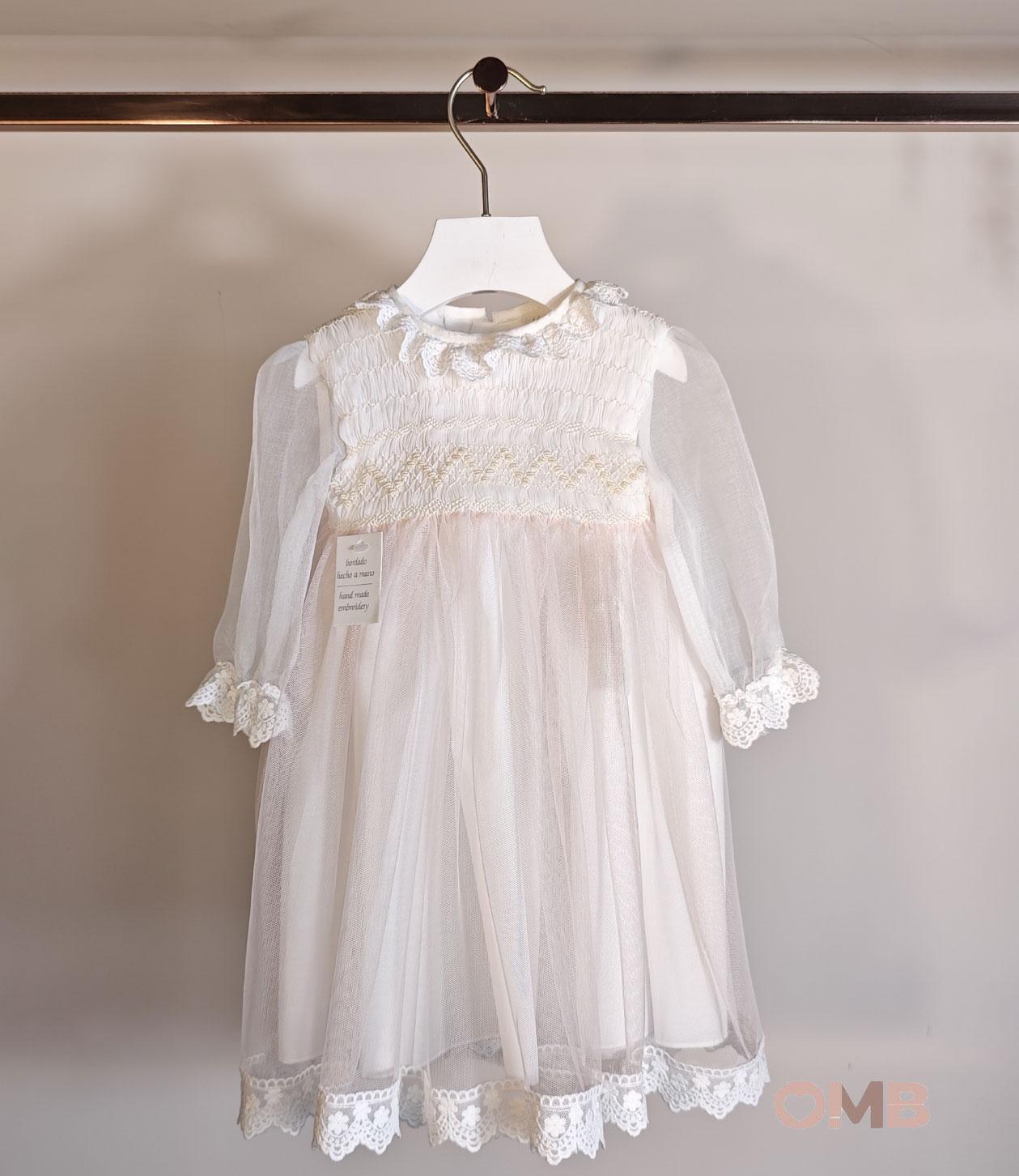 Abito NISERET neonata 5666 Salmone 5666 037 NISERET 