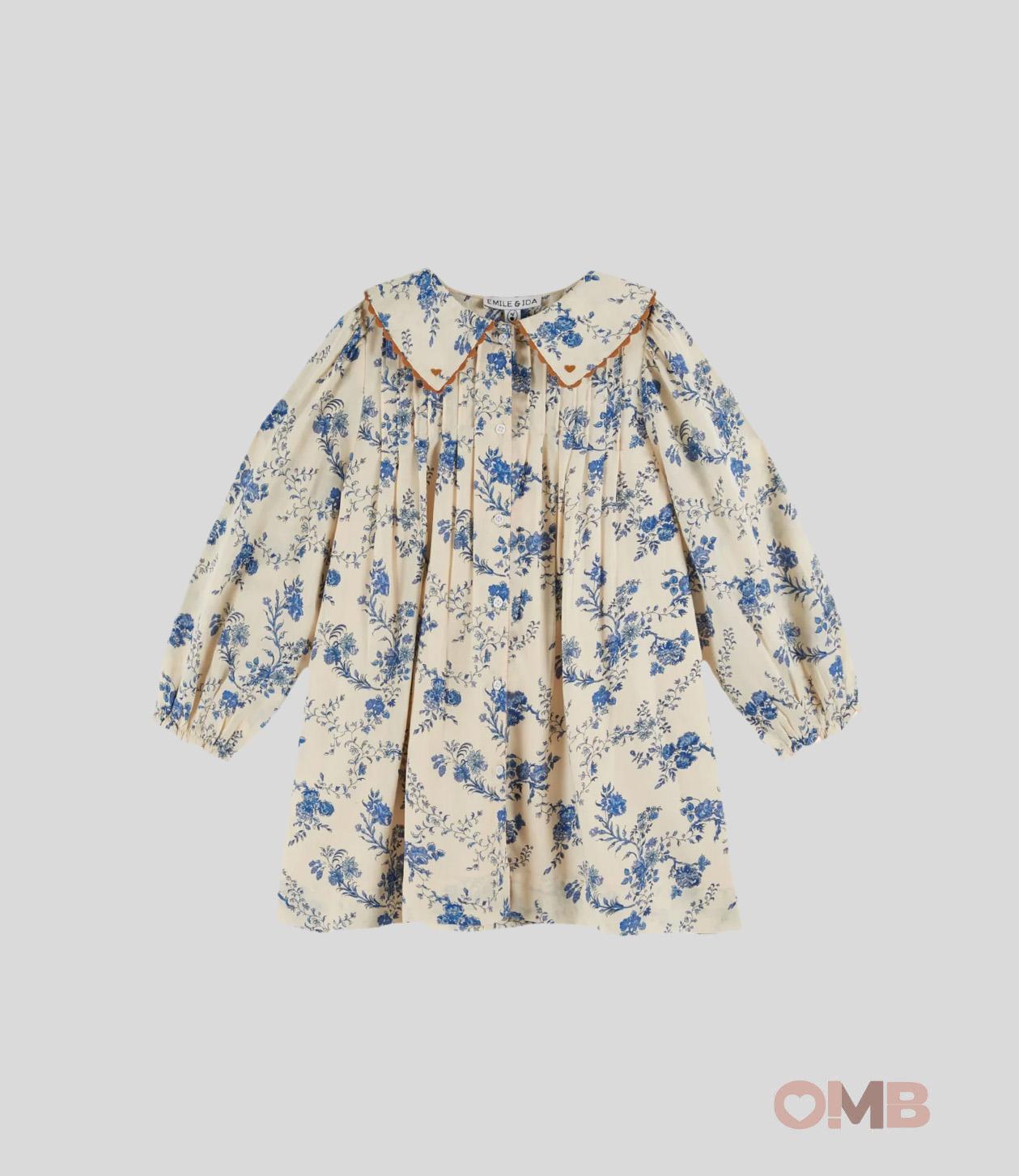 Abito Emile et Ida bambina AC077 Fantasia AC077 FIORI EMILE ET IDA 