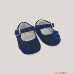 Ballerine bambina PANYNO A3303 Blu<BR/> A3303 VELLUTO PANYNO 