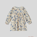 Abito Emile et Ida bambina AC077 Fantasia AC077 FIORI EMILE ET IDA 