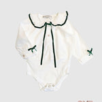 Camicia ARC EN CIEL neonata 1137 Bianco 1137 BCO-VERDE ARC EN CIEL 