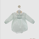 Pagliaccetto Yoedu neonata 1905 Verde<BR/> 1905 SETA YOEDU 