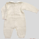 Tutina Neonata Primodi Bebè 3517 panna rosa 3517 ROSELLINA PRIMODI BEBE 