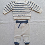 Completo neonata LI & ME 67436745 Verde 6743-6745 PANNA-BLU LI & ME 