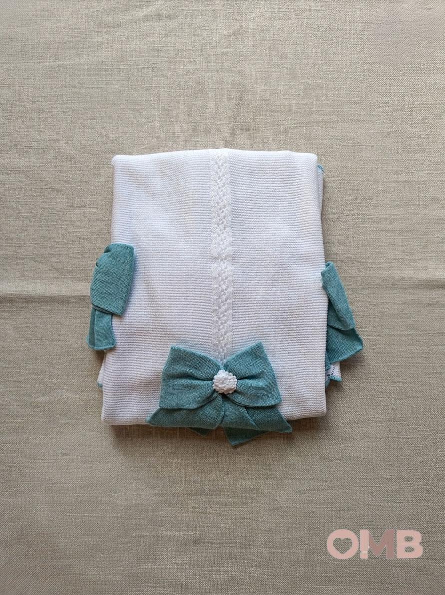 Coperta neonata PRIMODI BEBE 34081 Verde 3408.1 VERDE PRIMODI BEBE 