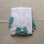 Coperta neonata PRIMODI BEBE 34081 Verde 3408.1 VERDE PRIMODI BEBE 
