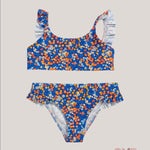 Bikini bambina PESCIOLINO ROSSO BKK8 Blu BKK8 BLU/ARANCIO PESCIOLINO ROSSO 