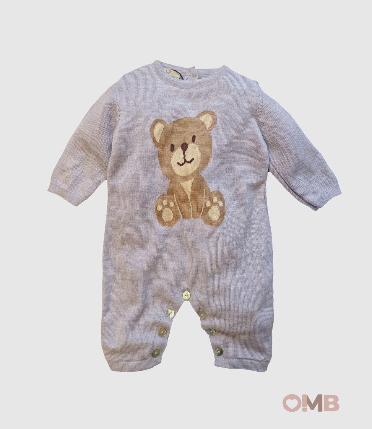 Tutina Maglificio Verona neonato 45418 Grigio 45418 GRIGIO MAGLIFICIO VERONA 