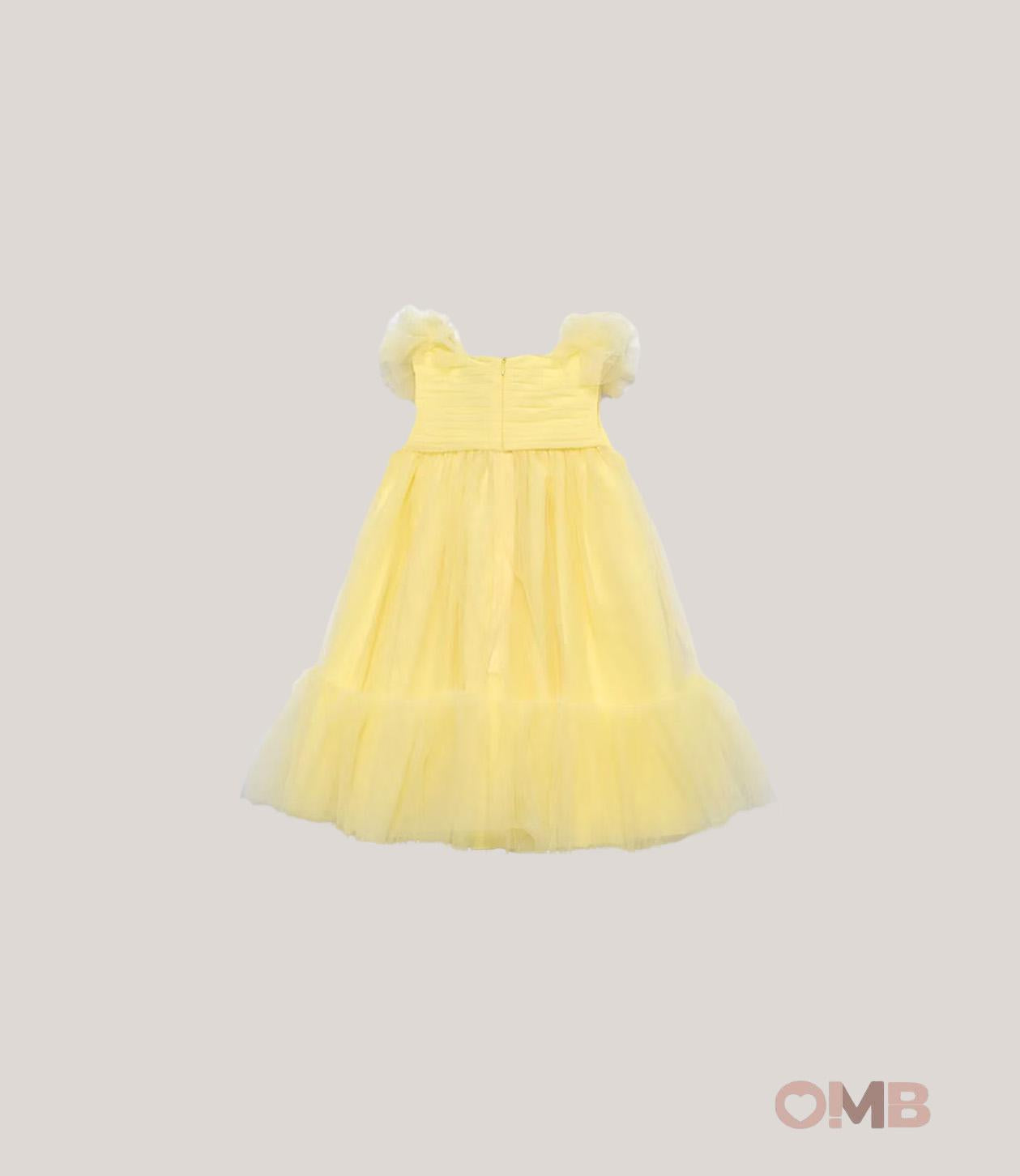 Abito ABEL&LULA bambina 5039 Giallo 5039 GIALLO ABEL&LULA 