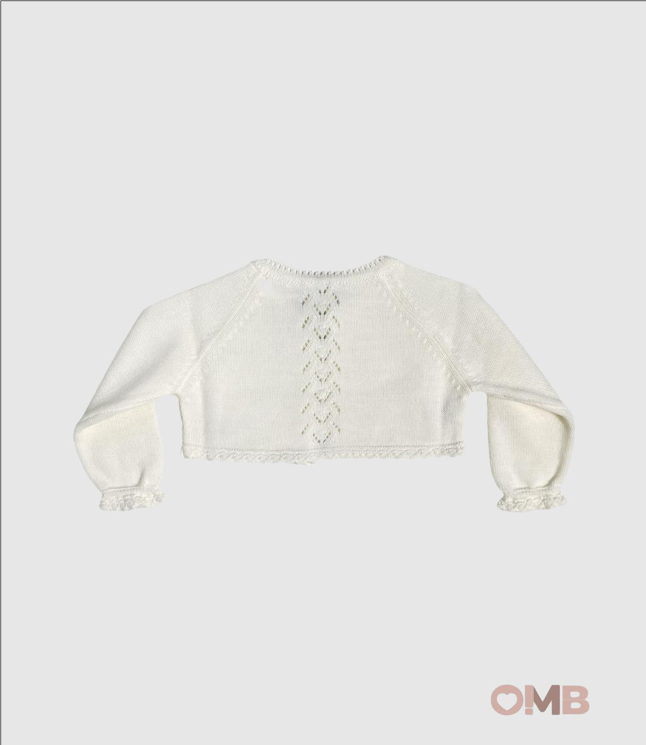 Cardigan GRANLEI neonata 225242 Panna 225-242. PANNA GRANLEI 