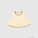 Gilet ZHOE & TOBIAH bambina BEE5 Naturale BEE5 NATURALE ZHOE & TOBIAH 