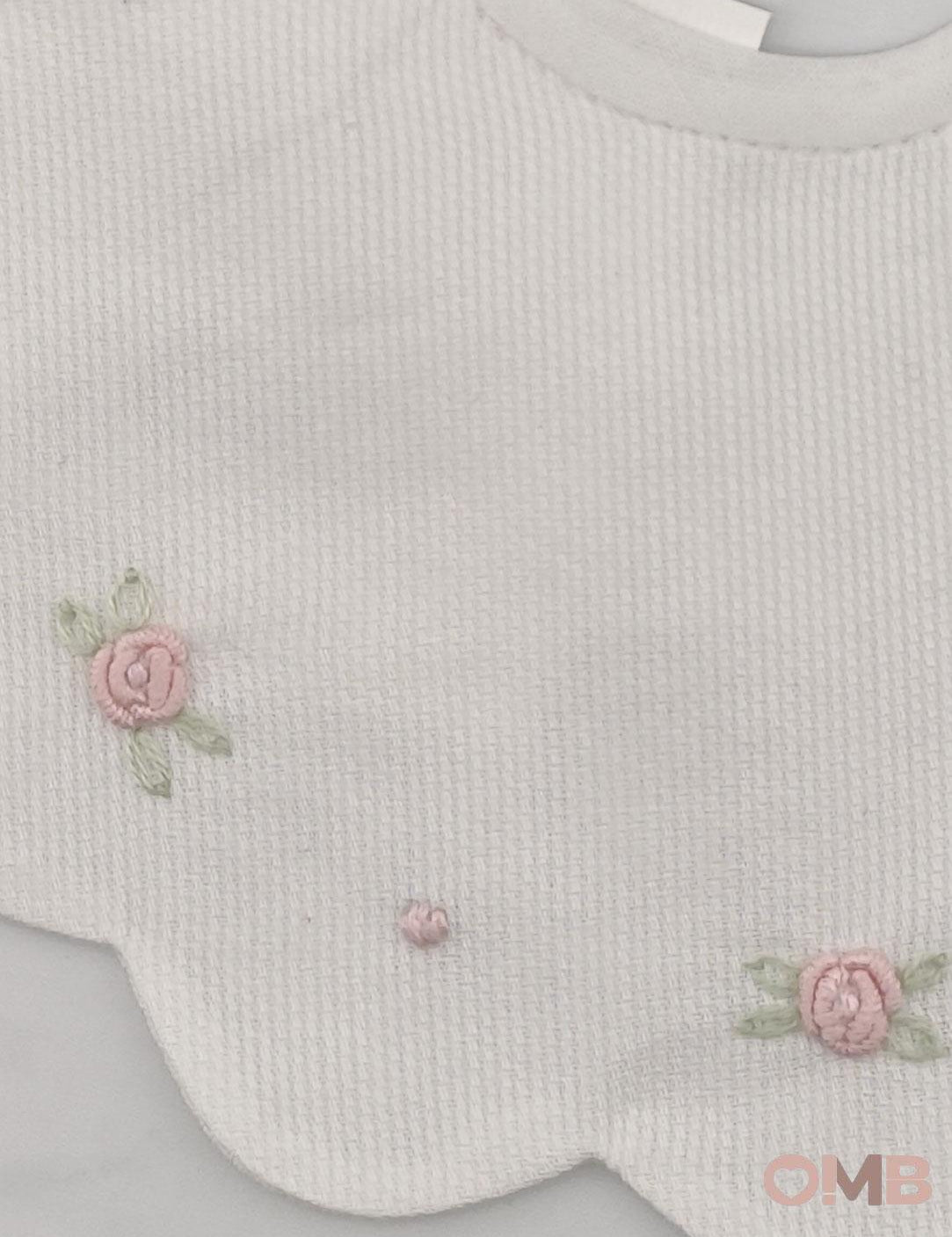 Bavetta neonata PEPECE' 305 Bianca 305 CIANCO/ROSA PEPECE' 