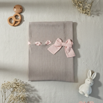 Coperta BABY LORD neonata 191 Sabbia<BR/> 191 SABBIA-ROSA BABY LORD 