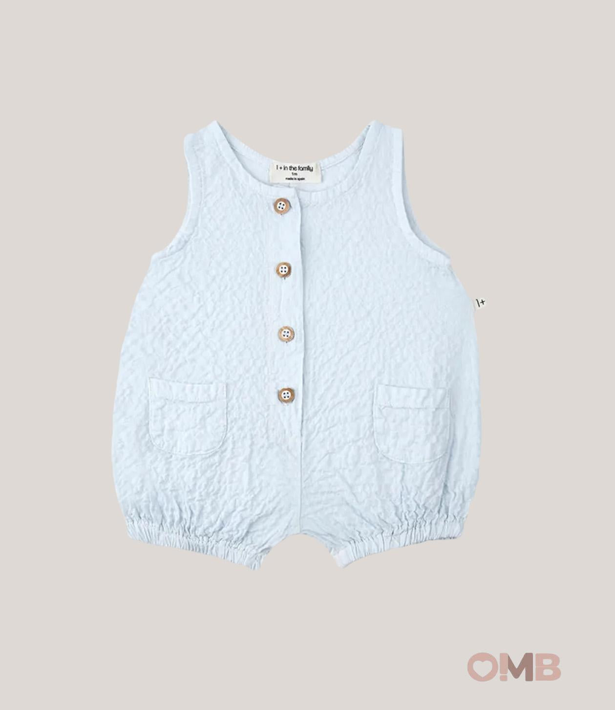 Salopette neonato 1+IN THE FAMILY ETOLIA Cielo<BR/> ETOLIA CIELO 1+INTHEFAMILY 