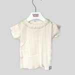 T-shirt Snug neonata 11G02BIANCO ecru 11G02 BIANCO SNUG 