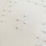 Coperta BABY LORD neonato 162 Bianca 162 BIANCO-SABBIA BABY LORD 