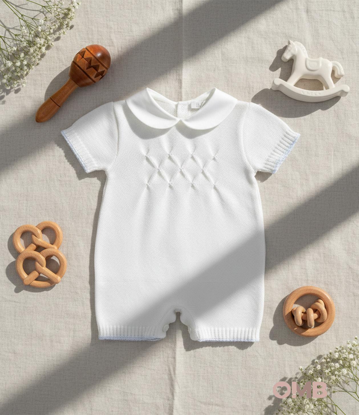 Tutina PRIMODI BEBE neonato 3613 5 Bianco 3613.5 BIANCO-CIELO PRIMODI BEBE 