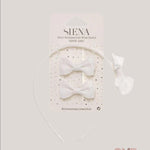 Cerchietto neonata SIENA 7439 Bianco 7439 BIANCO SIENA 