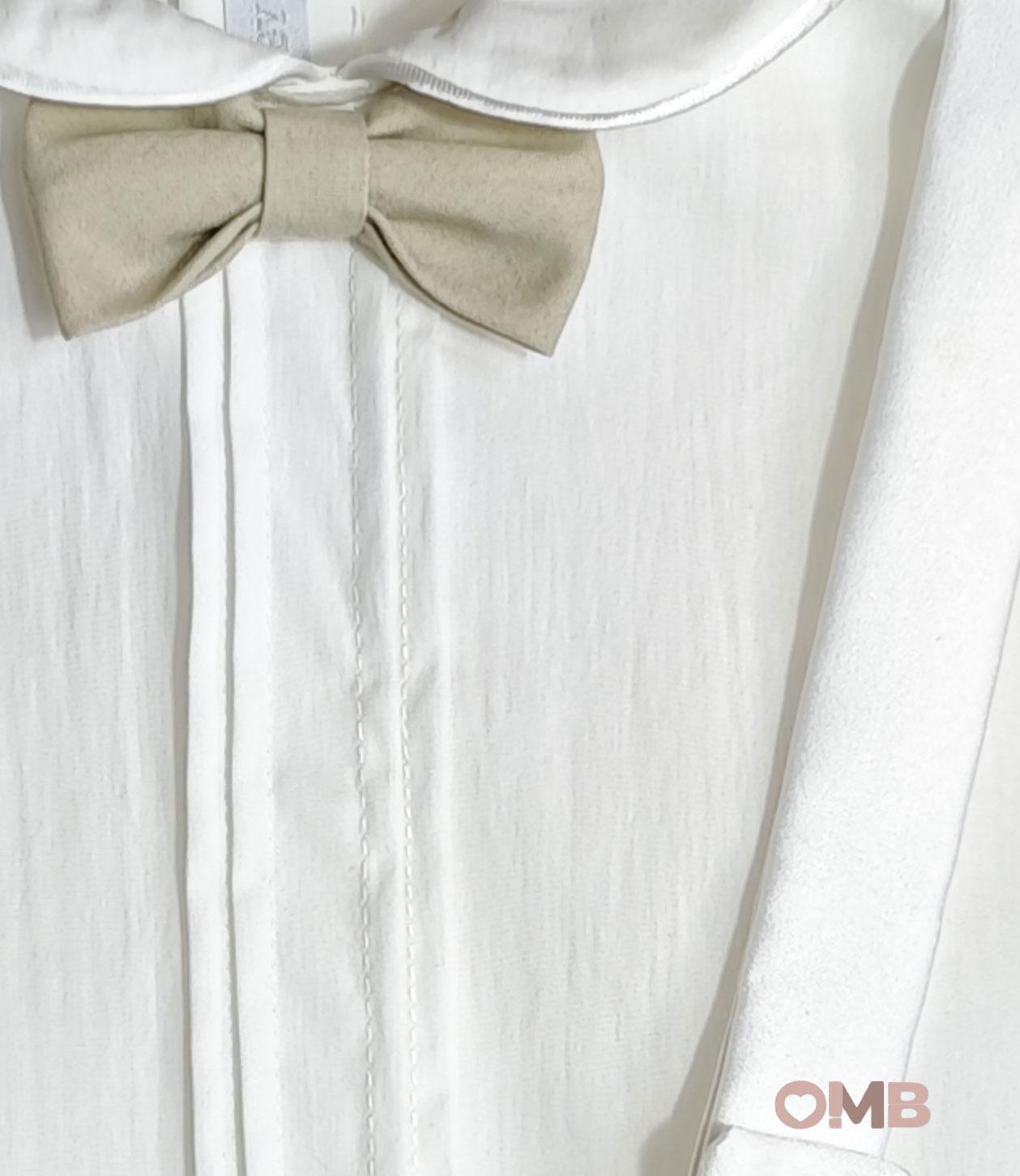 Completo neonato BABY A. B3417 Bianco<BR/> B3417 BIANCO BABY A. 