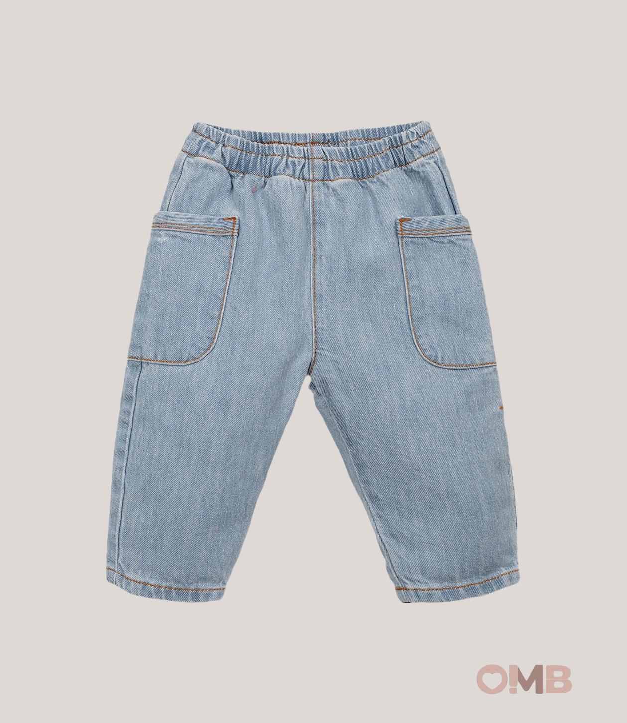 Jeans neonata PLAY UP 1AS11607 Denim 1AS11607 JEANS PLAY UP 